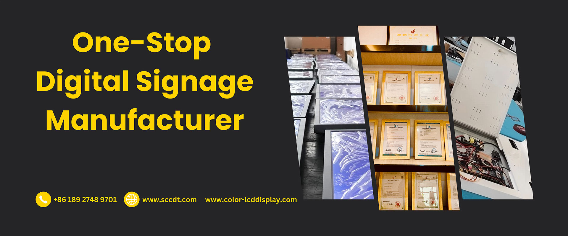 one-stop digital signage manufacturer