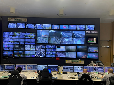 display for control room